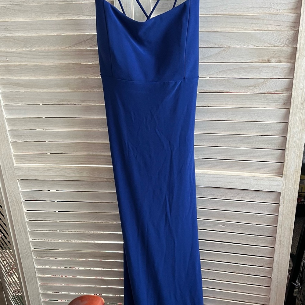 Beautiful royal blue dillards dress